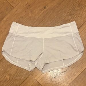 Lululemon Athletica Light Gray Athletic Shorts